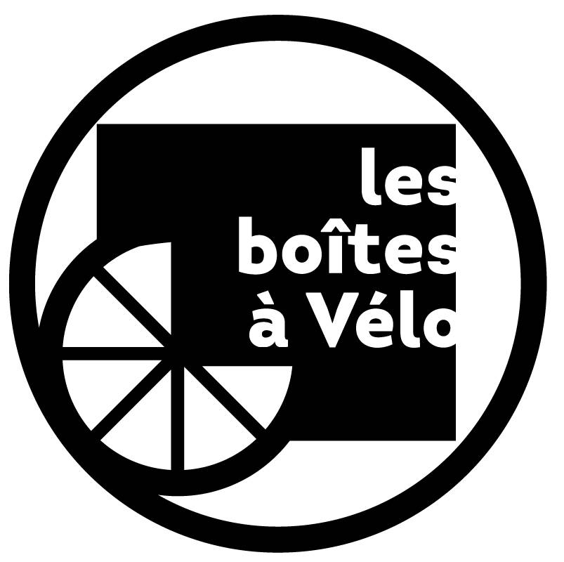 vélo cargo professionnel logo les boites à vélo